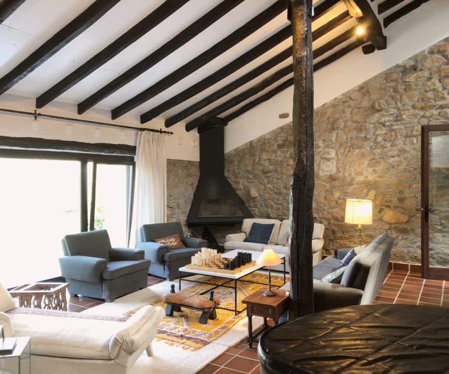 vista haci chimenea